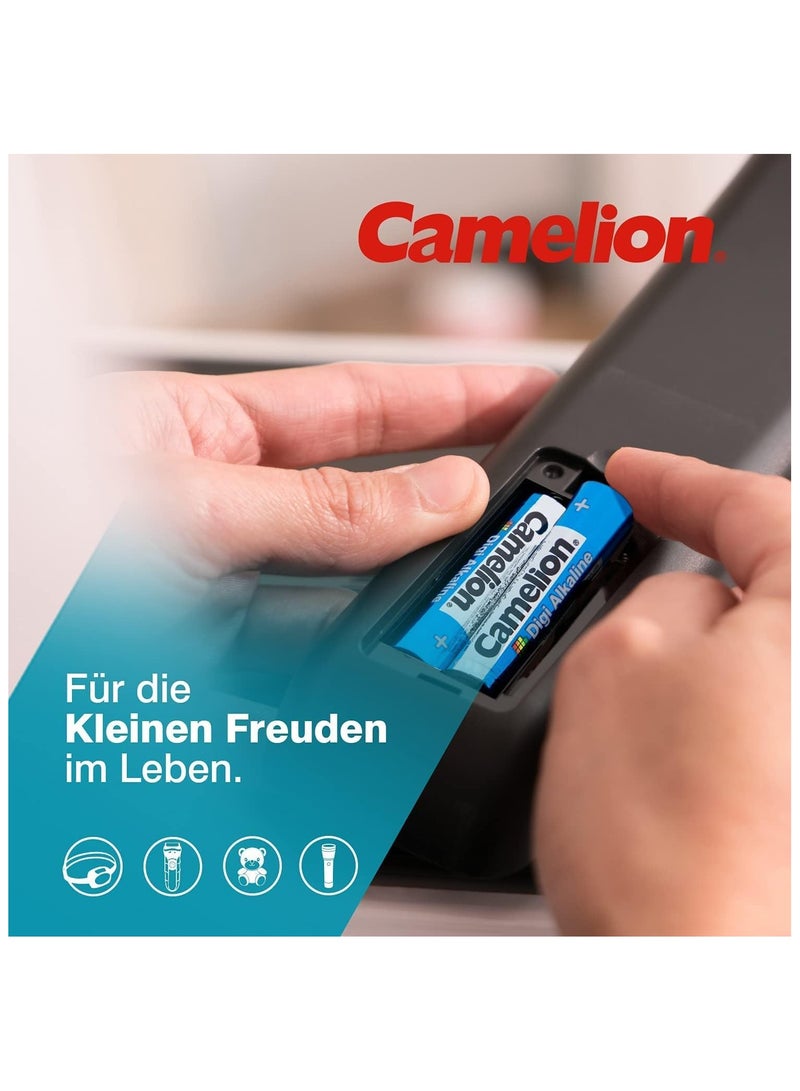 كاميليون بطارية قلوية مايكرو ديجي ايه ايه ايه من ال ار 03 (عبوة من قطعتين) 12 قطعة - Image 3