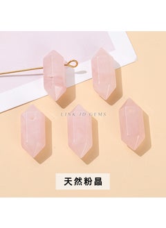 Generic Hexagonal Fashion Charm Natural powder Crystal 