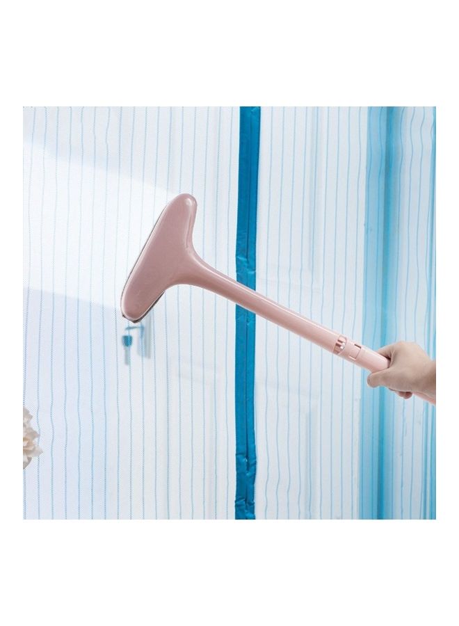 Loquat Long Handle Glass Window Wiper Pink - Image 1