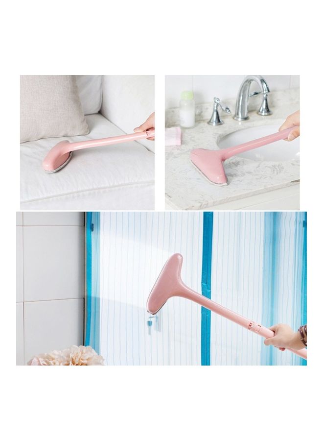Loquat Long Handle Glass Window Wiper Pink - Image 3