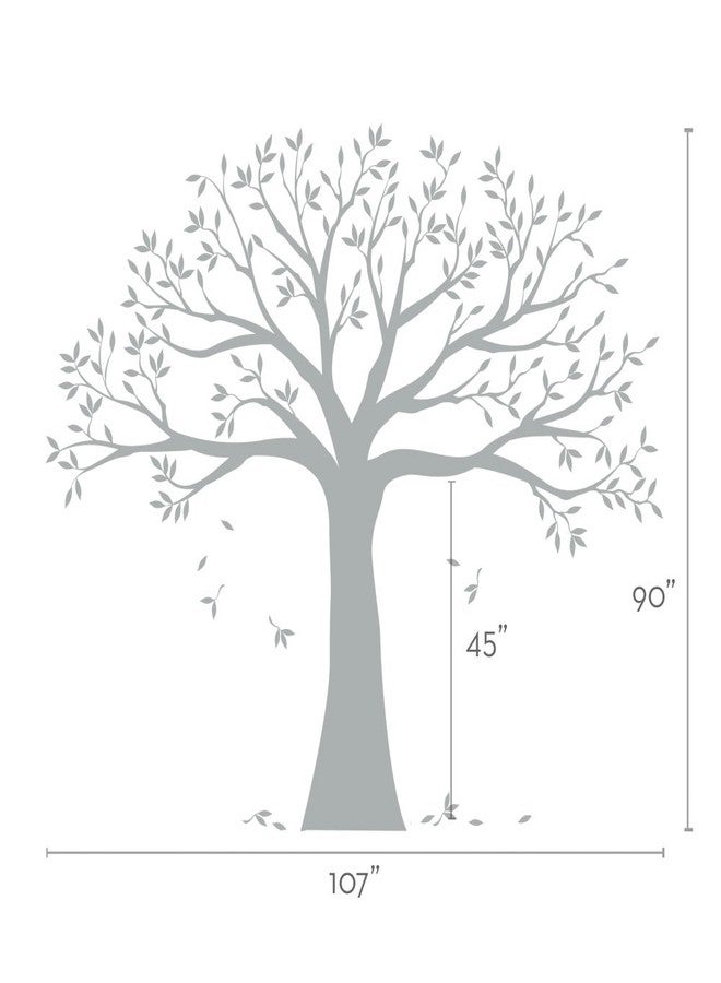 Simple Shapes Family Tree Wall Decal by Simple Shapes (Chestnut Brown, Standard Size: 107" w x 90" h) - Image 4