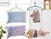 DurReus DurReus Cute Sleeping Pillow Pet Basking Holder Hanging Heavy Duty Space Saver Mesh Bags Shoe Dryer Basket Closet  - Image 2