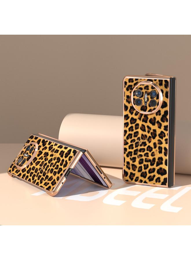 اس-توب جراب لهاتف Huawei Mate X5 بطبقة نانوية وطبعة جلد النمر - Image 3