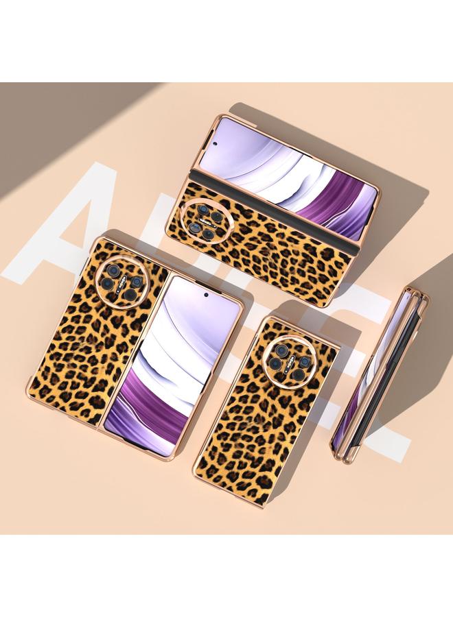 اس-توب جراب لهاتف Huawei Mate X5 بطبقة نانوية وطبعة جلد النمر - Image 4