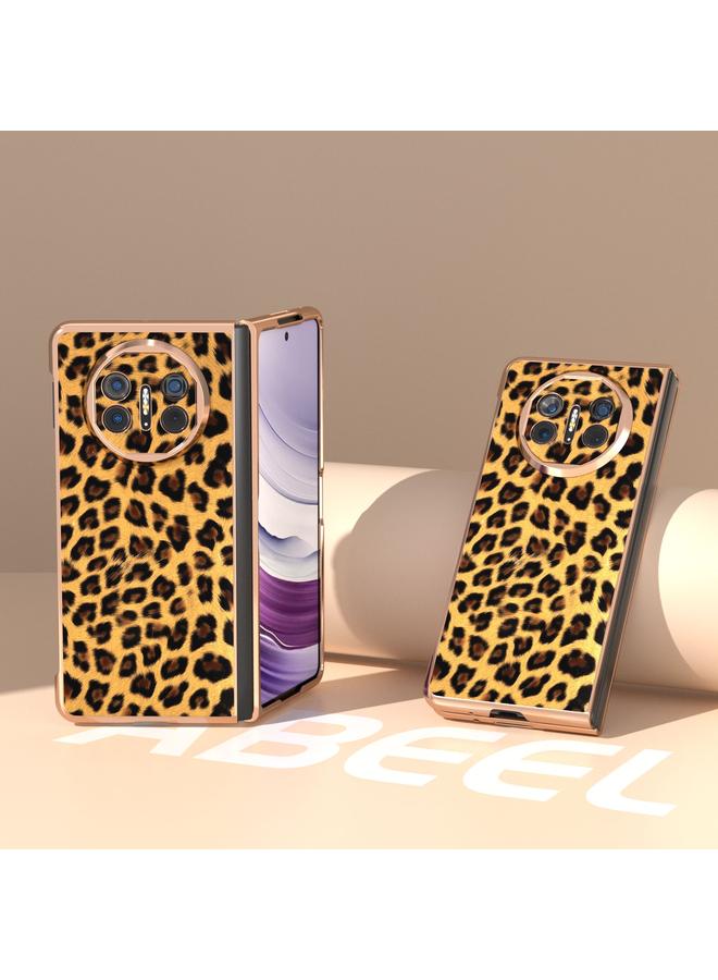 اس-توب جراب لهاتف Huawei Mate X5 بطبقة نانوية وطبعة جلد النمر - Image 2