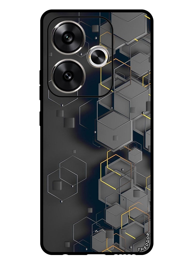 Theodor Protective Case Anti Scratch Shock Proof Bumper Cover For Xiaomi Redmi Turbo 3 Abstract 5  - Image 1