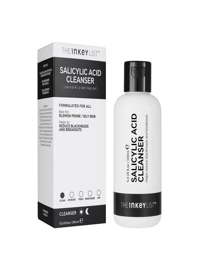 The INKEY List Salicylic Acid Cleanser - Daily Exfoliating Cleanser with 2% Salicylic Acid & Zinc PCA, Unclogs Pores, Anti Acne, Reduces Blackheads & Excess Oil for Clearer Skin (Pack of 2) - Image 2