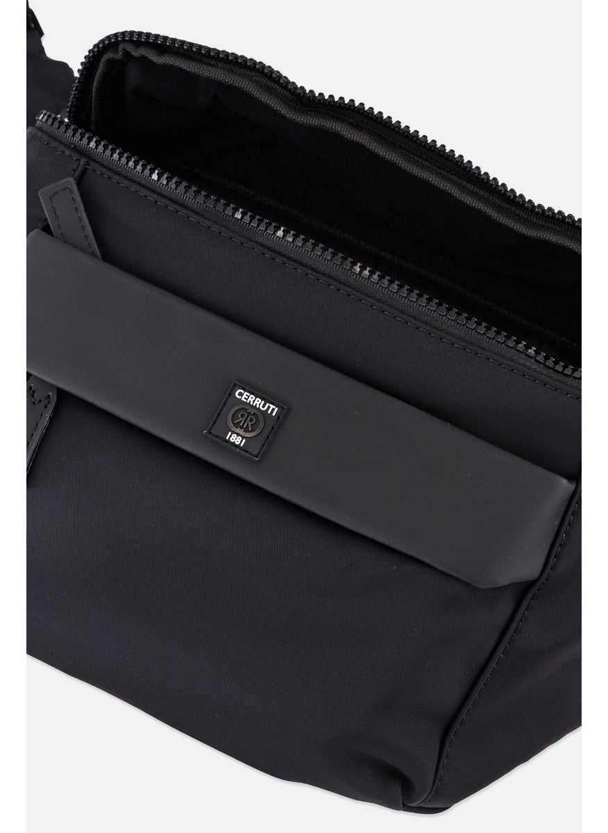CERRUTI 1881 Men Brand Logo Fanny Pack, Black  - Image 4