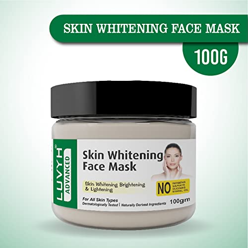 Luvyh Skin Whitening Face Mask For Glowing And Brightening Face Pack For Instant Natural Glow Anti Pigmentation  Dark Spot100G - Image 2