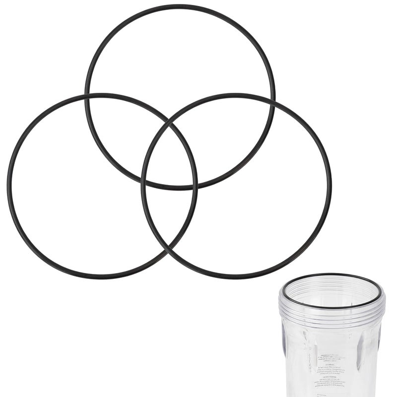 Eiahonen Repalcement for GE HHRING/ WS03X10054 O-Ring for Whole Home Filtration Models GXWH30C, GXWH35F, GXWH38F, GXWH38S, GXWH40L (3 Pack) - Image 1