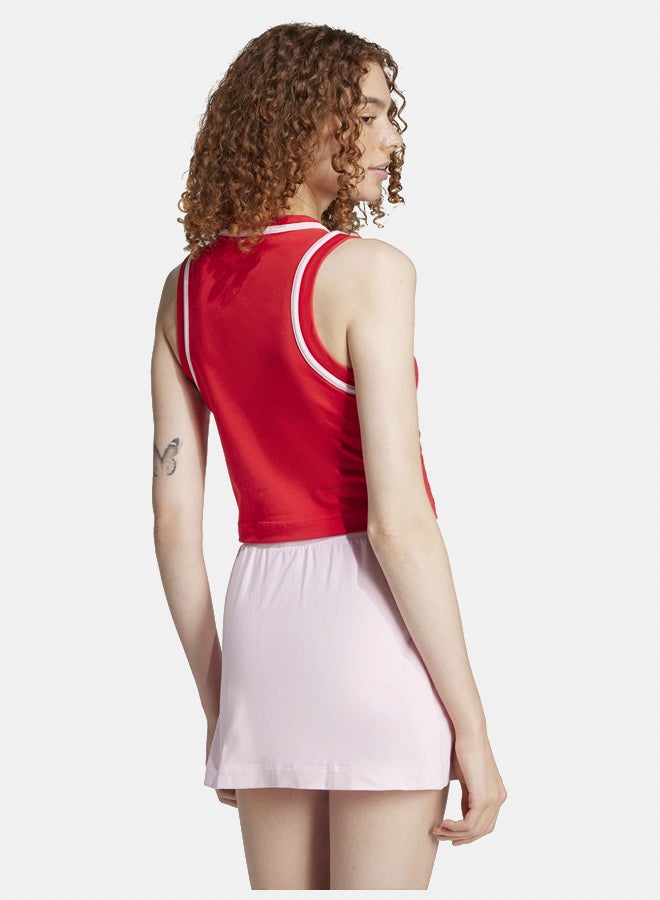 Adidas Essentials Color-Pop Cotton Crop Tank Top  - Image 4