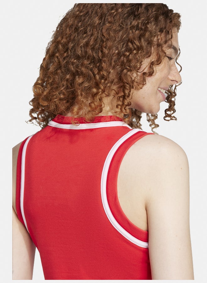 Adidas Essentials Color-Pop Cotton Crop Tank Top  - Image 3