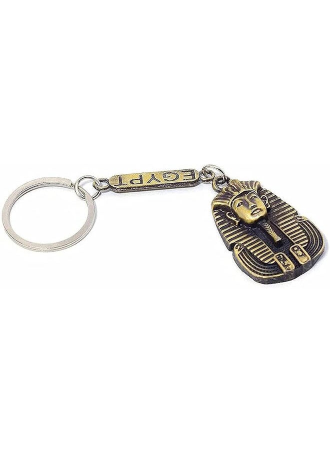 immatgar - This Authentic Pharaonic Egyptian Keychain is more than just a practical accessory—it's a souvenir that captures the timeless beauty and mystique of Ancient Egypt. Whether you're a tourist visiting the land of the Pharaohs or a lover of Egyptian culture, this handcrafted keychain brings a piece of Pharaonic Egypt into your life. - Image 1