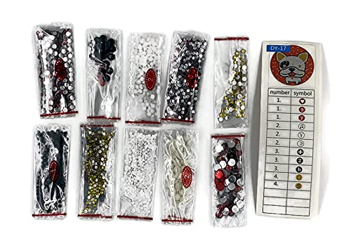 ArtBee DIY Diamonds Cartoon Painting Mosaic Art Crafts (White Dog) - Image 3