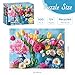 DAGIRT 500 Piece Puzzle for Adults Beautiful Flower Puzzles for Adults Senior Age 12 Tulip Rose Jigsaw Puzzles 500 Pieces Challenging Puzzle Perfect Game Nights for Family Friend 205 X 15 Inches - Image 4