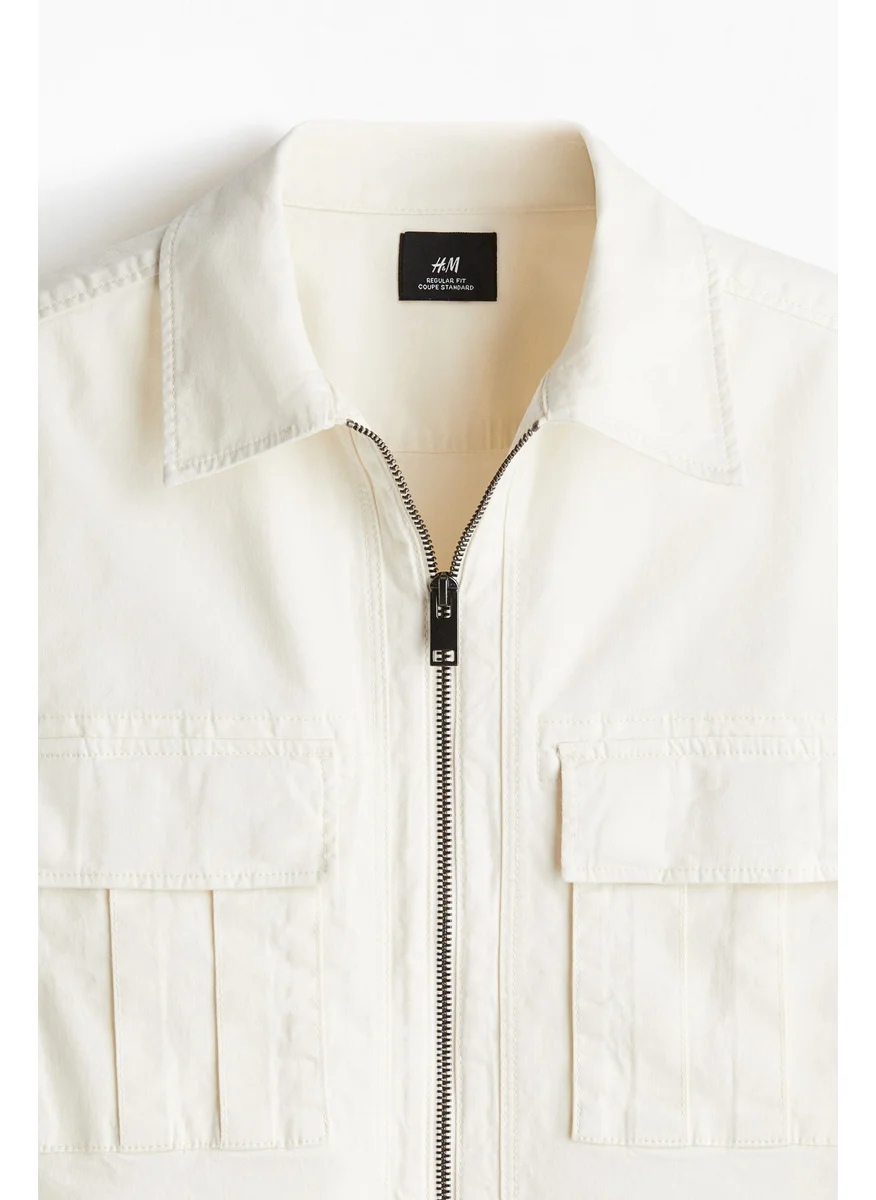 H&M Regular Fit Twill Overshirt