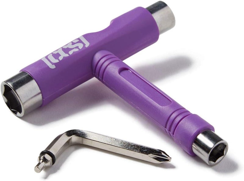 CCS [] Skateboard Tool - All in One T Tool, Metal T Tool W/Grip File, or Y Tool W/Rethreader - Image 2