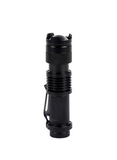 LUSTER Small LED flashlight with clip, black  - Image 2