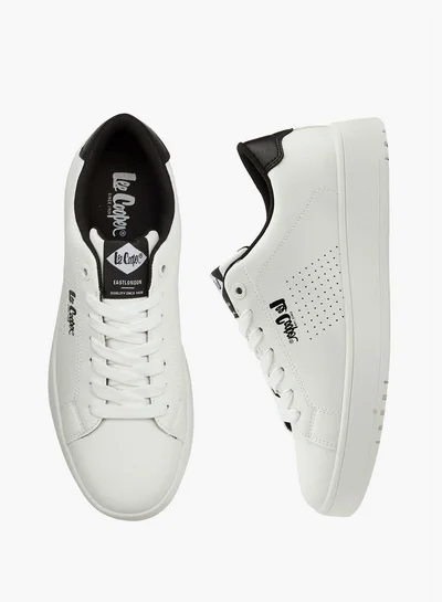 Lee Cooper Men's Perforated Detail Lace-Up Sneakers