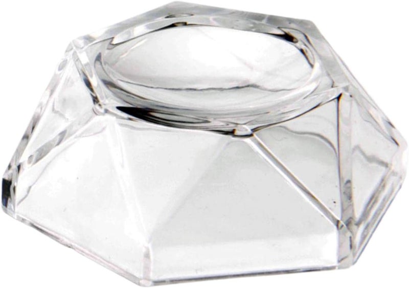 klarako Sphere Display Stand (Clear Acrylic) Crystal Ball Display Base Holder Home Decor  Small - Image 1