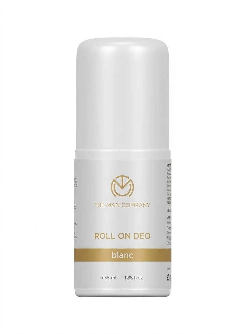 ذا مان كومباني مزيل عرق بلانك رول أون للرجال (55 مل) - حماية 24 ساعة وعطر فاخر يدوم طويلاً