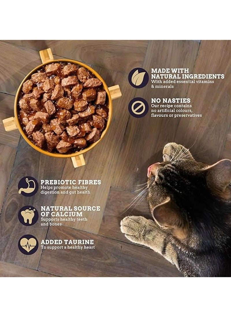 Webbox Tasty Selection Meat & Fish In Jelly Wet Cat Food 100G X 12  - Image 4