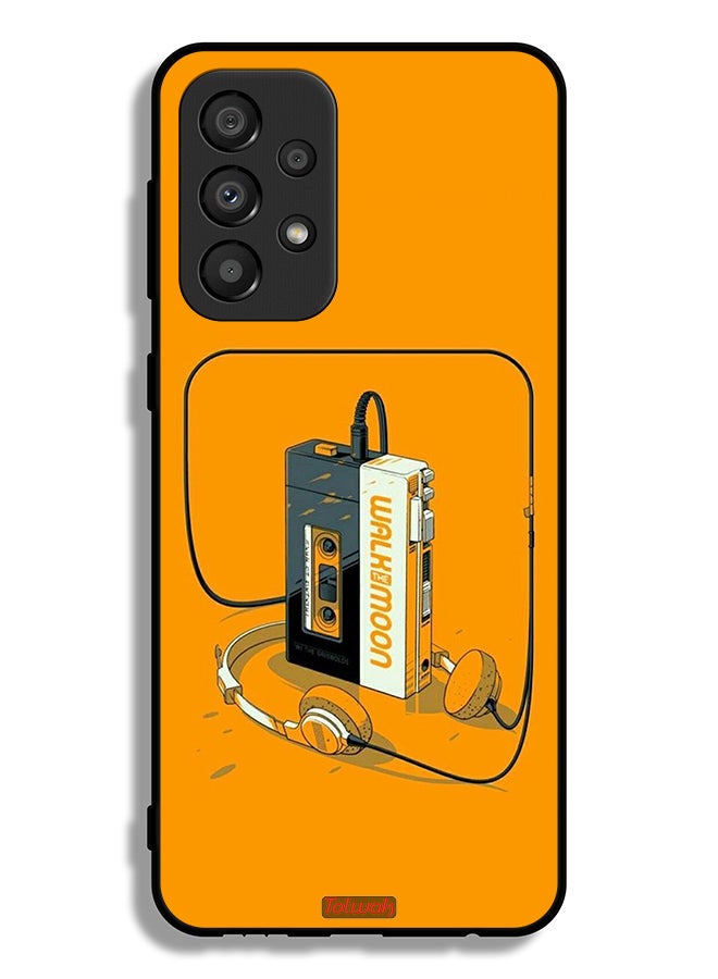 Tolwak Samsung Galaxy A33 5G Protective Case Cover Walk The Moon - Image 1
