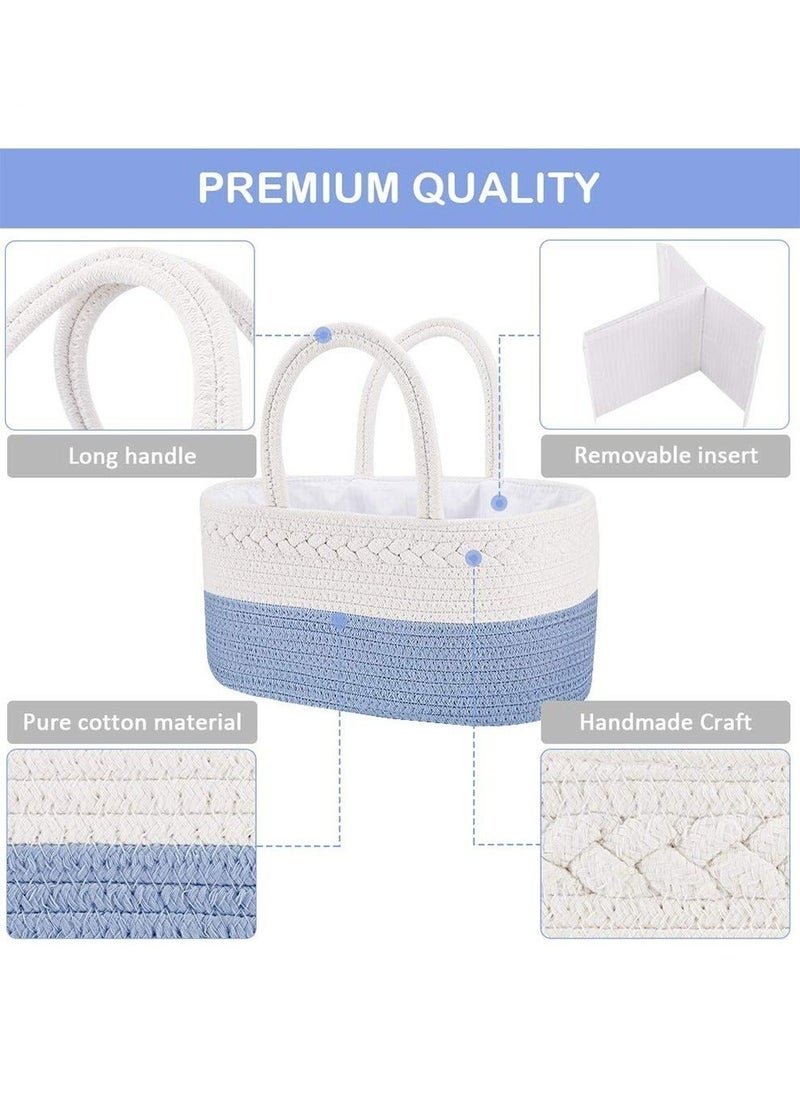 MIXDE Travel-Friendly Portable Baby Diaper Caddy Organizer Bag With Removable Dividers  - Image 3
