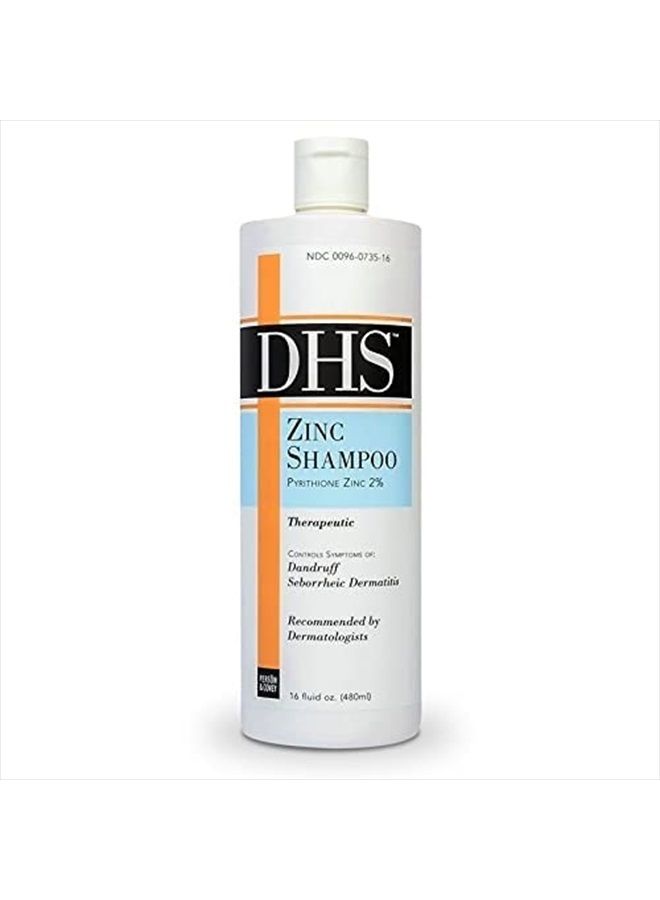 DHS Zinc Shampoo, Dhs 16oz  - Image 1