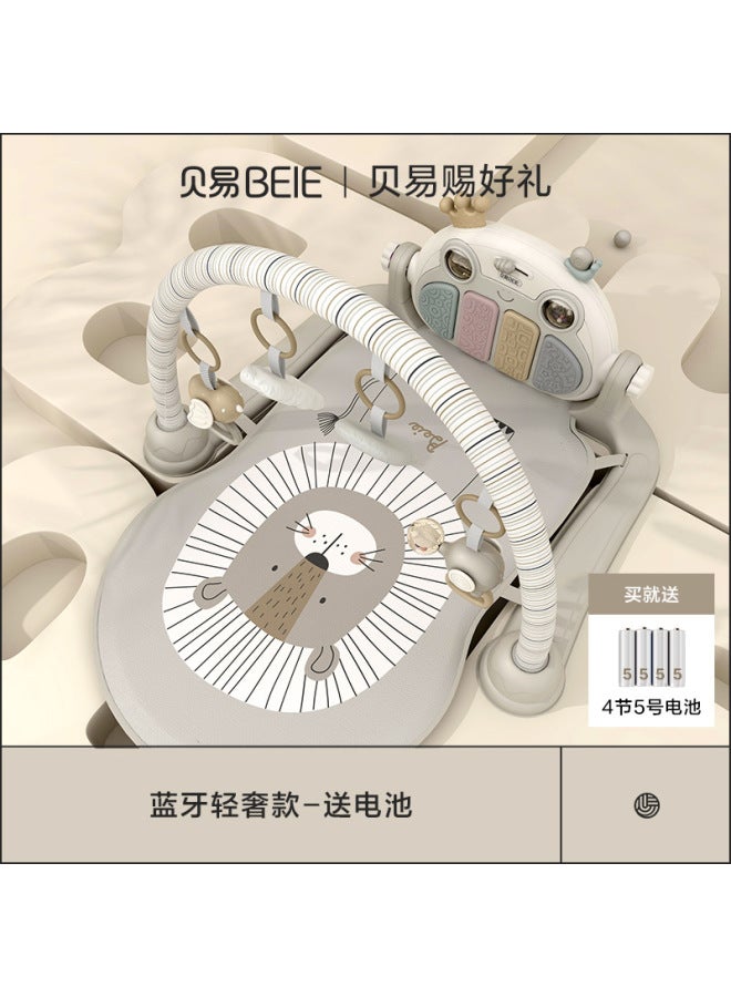 BEIE Beiyi Baby Fitness Rack Pedal Piano Baby Newborn Gift 0-3-6 Month Baby Early Education Educational Toys - Image 1