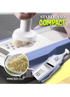 ELTRAZONE Vegetable Cutter Safe Mandoline Slicer TikTok Adjustable Vegetable Chopper Multi purpose Food Vegetable Slicer for Kitchen  - Image 3