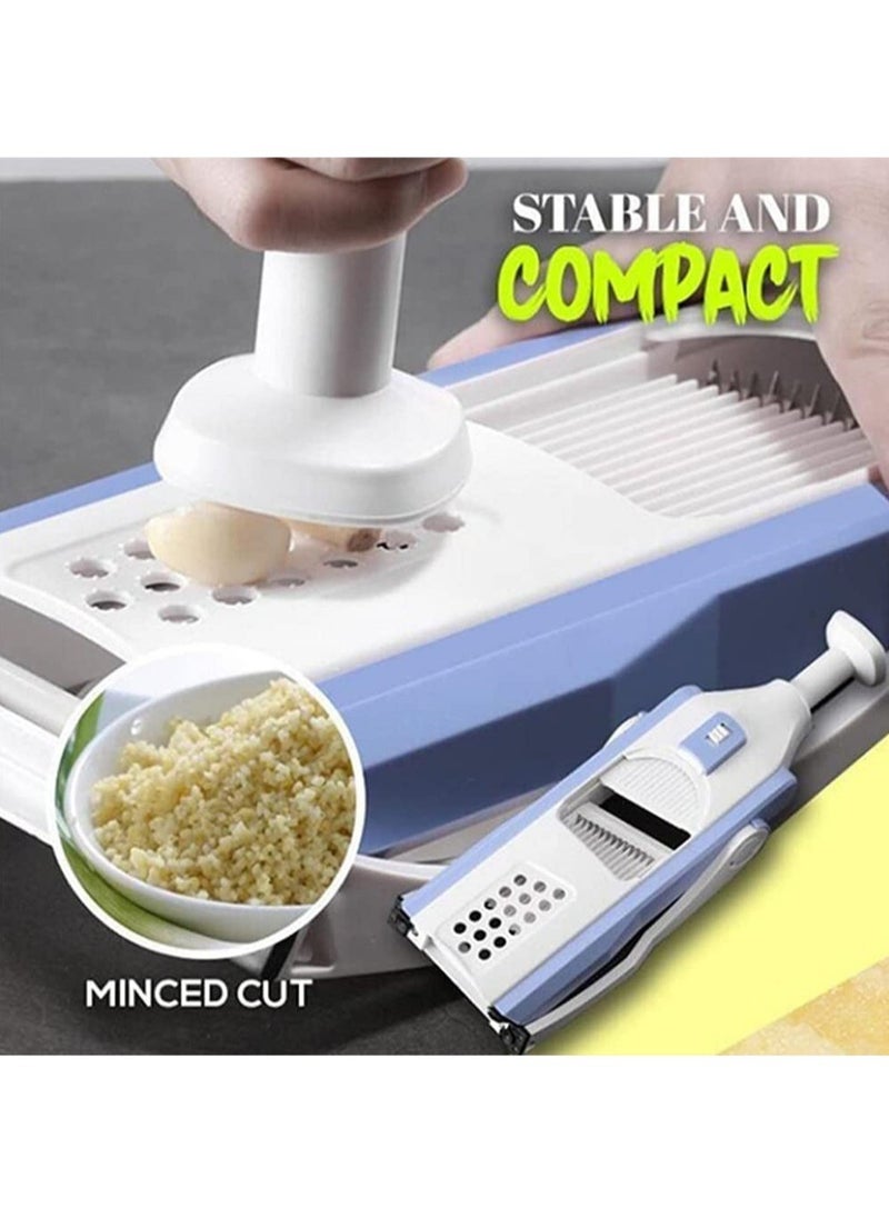 ELTRAZONE - Vegetable Cutter Safe Mandoline Slicer TikTok Adjustable Vegetable Chopper Multi purpose Food Vegetable Slicer for Kitchen - Image 1