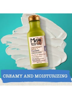 MAUI MOISTURE Lightweight Curls + Flaxseed Conditioner, Conditioning, Paraben Free, Silicone Free, 13 Fl Oz  - Image 5