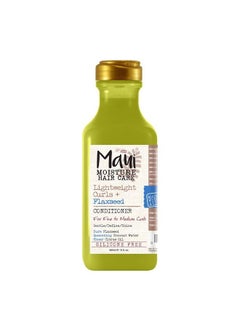 MAUI MOISTURE Lightweight Curls + Flaxseed Conditioner, Conditioning, Paraben Free, Silicone Free, 13 Fl Oz  - Image 1