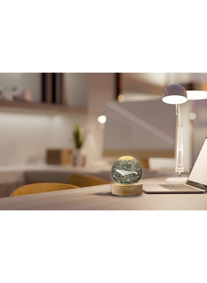 BestHome Whale Gifts 3D Night Light Gifts For Kids Room Decor Gifts Idea For Boys Girls Brithday (16 Color Remote Control)  - Image 4