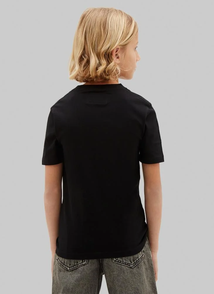 Calvin Klein Jeans Youth Logo Short Sleeve T-Shirt