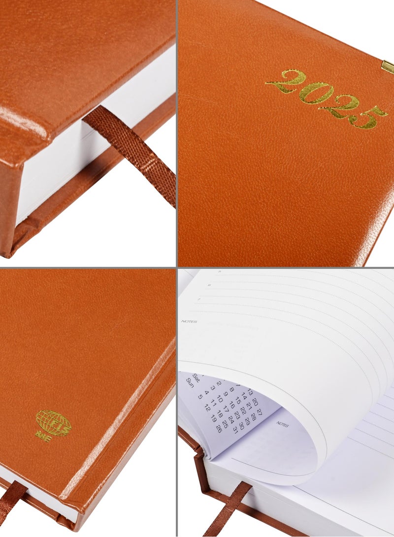 FIS Executive Daily Diary 2025 (English) Brown - FSDI88E25BR - Image 5