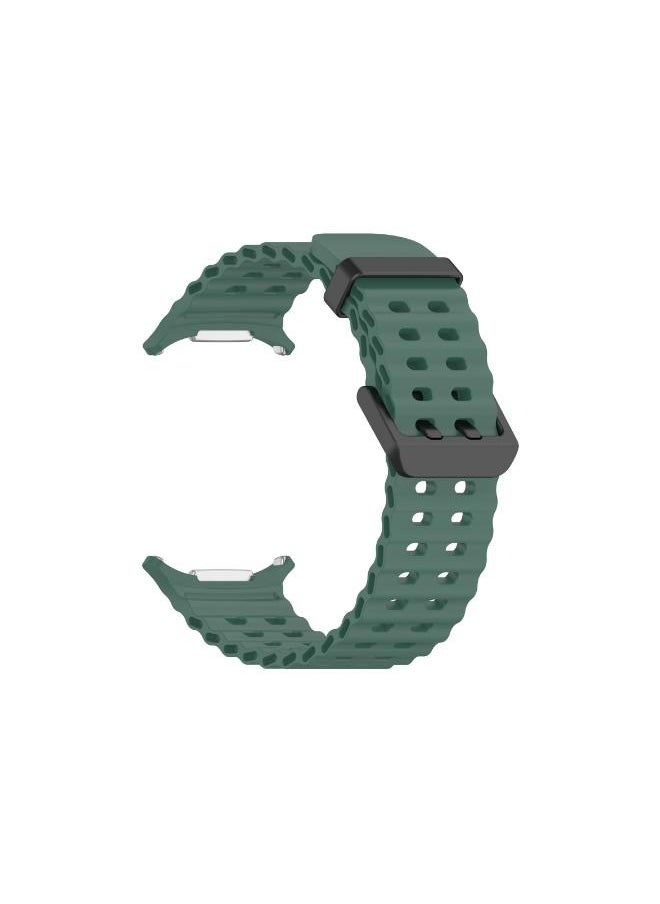 huanmate - 4PCS Samsung Galaxy Watch Ultra 47mm Soft Silicone Replacement Strap - High Quality, Lightweight, Stylish & Durable - Easy Installation - Replacement Strap for Samsung Galaxy Watch Ultra 47mm - Image 1