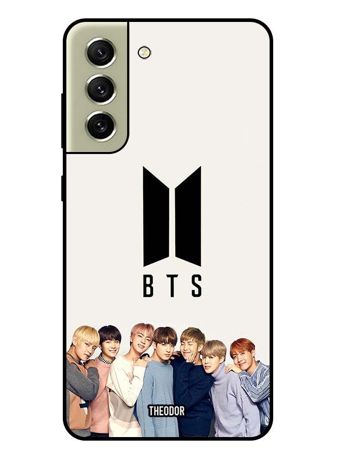 Theodor Protective Case Cover For Samsung Galaxy S21 FE  BTS Crew - Image 1