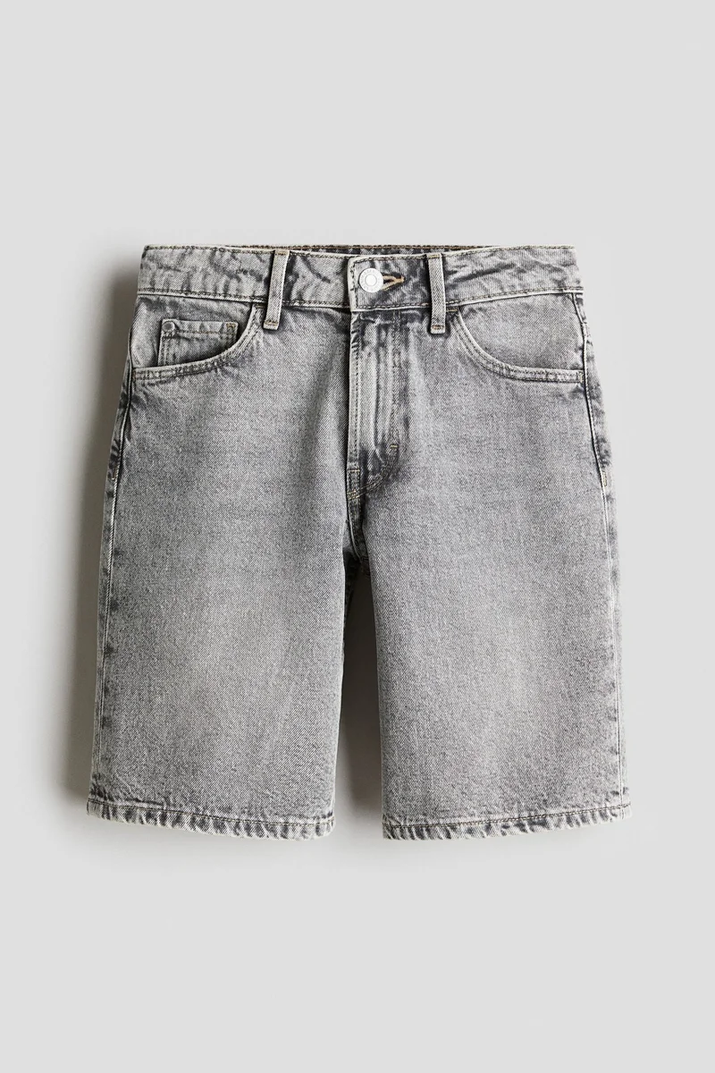 اتش اند ام Loose-fit denim shorts
