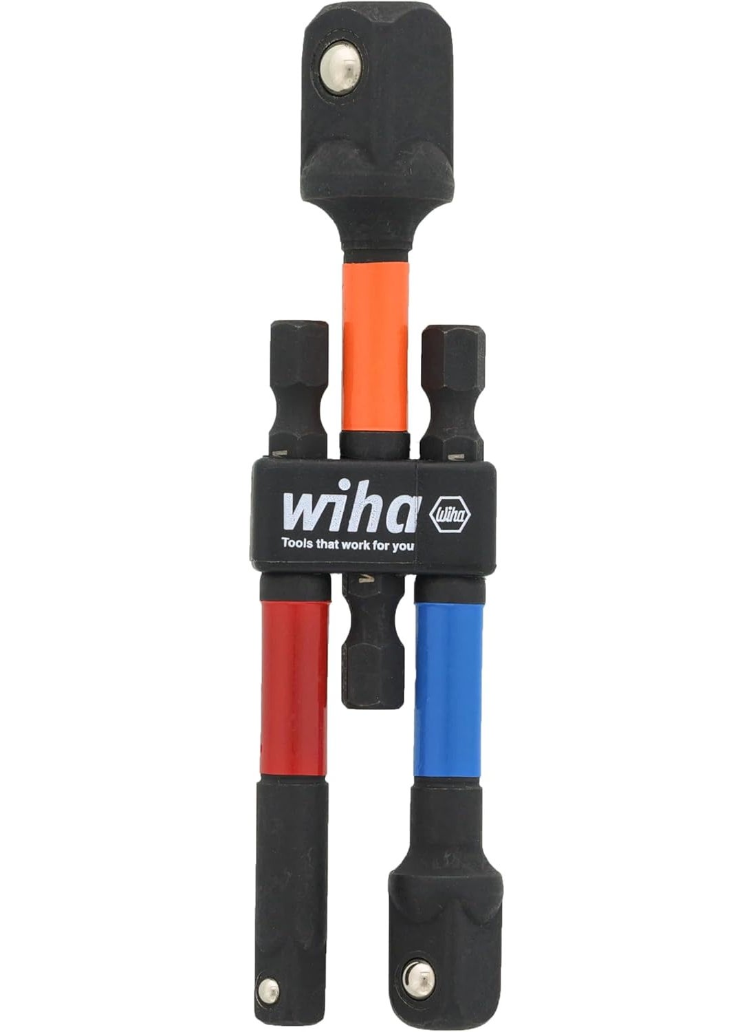 Wiha Wiha 70488 3 Piece Color Coded Socket Adapters  - Image 1
