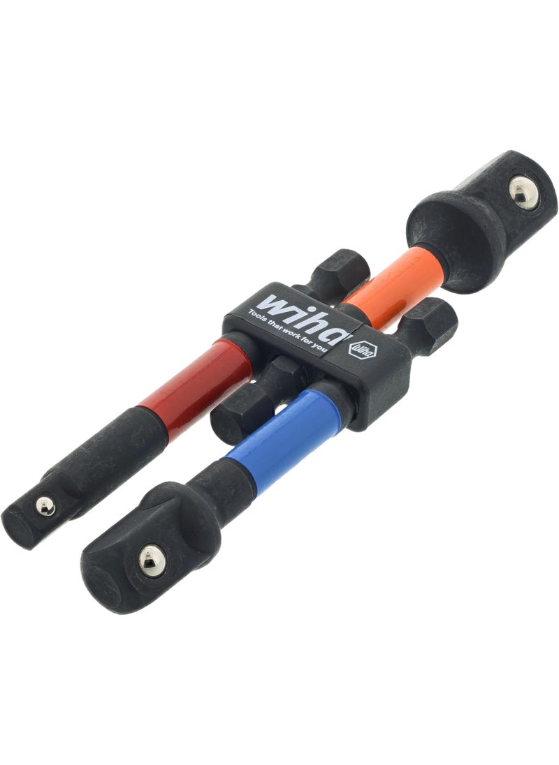 Wiha Wiha 70488 3 Piece Color Coded Socket Adapters  - Image 2