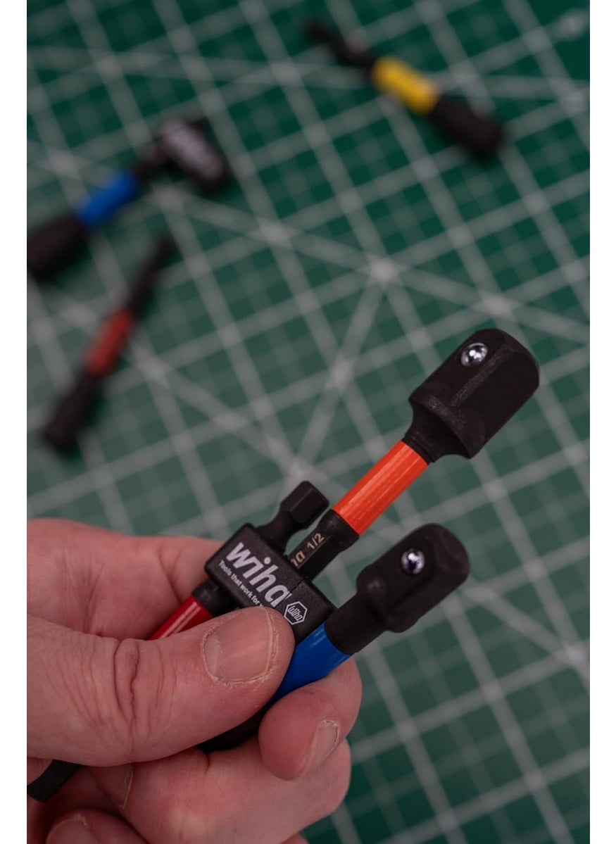 Wiha Wiha 70488 3 Piece Color Coded Socket Adapters  - Image 4
