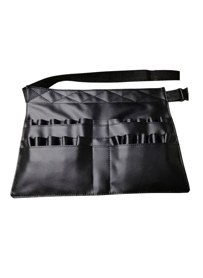 SYOSI SYOSI Makeup Brush Bag, Portable Makeup Brush Belt Makeup Brush Waist Multi Pockets Make-Up Tool for Salon & Travel & Home  - Image 1