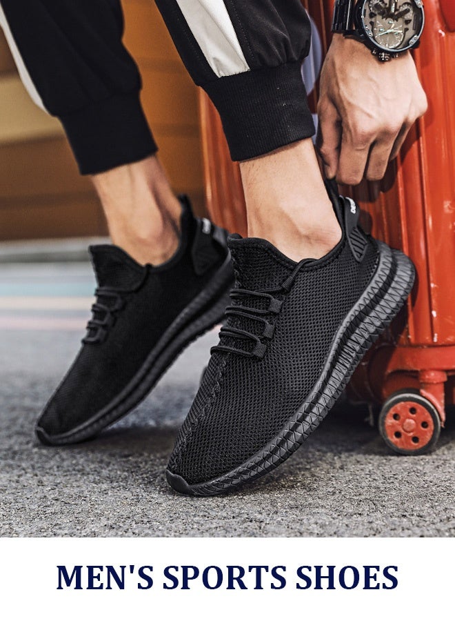 Breathable mesh men's fashionable sports shoes - Image 2