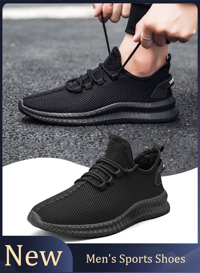 Breathable mesh men's fashionable sports shoes - Image 1