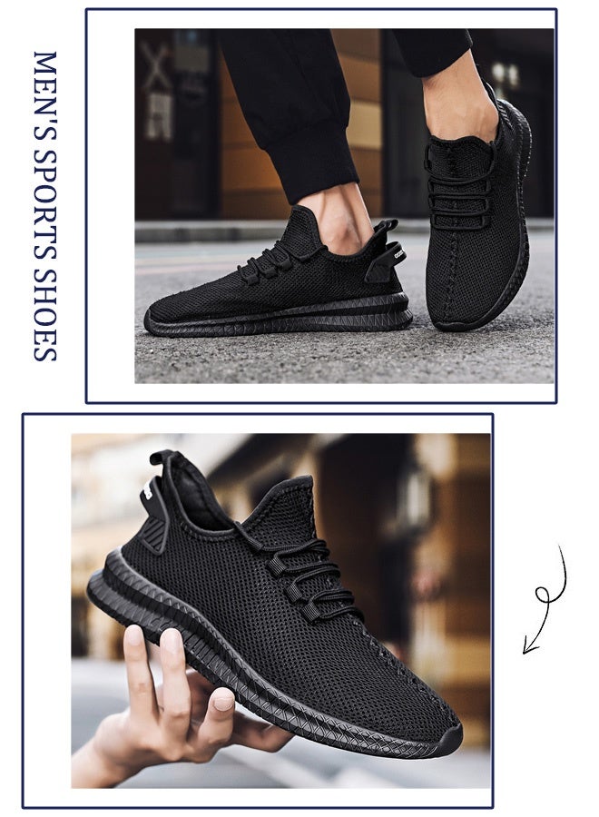 Breathable mesh men's fashionable sports shoes - Image 3