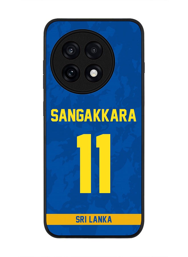 Stylizedd For OnePlus 13R / Ace 5 Pro Case,Slim fit Camera Protection, Shockproof Thin Phone cover  - Sri lanka Kumar Sangakkara, Jersey No 11