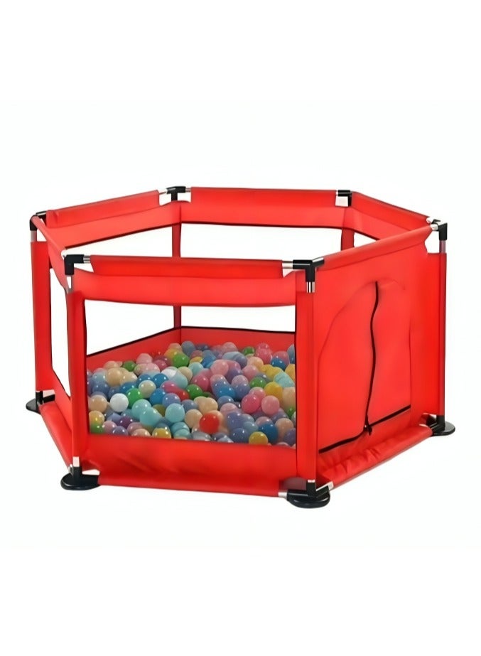 play house metal - size 130 cm and height 65 cm - with 50 colored ball