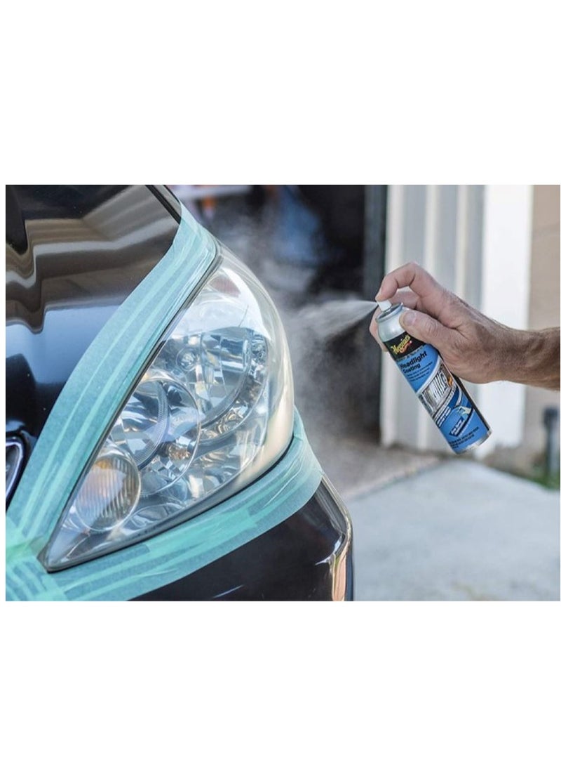مجوايرز بخاخ طلاء شفاف لحماية المصابيح الأمامية، يحافظ على المصابيح الأمامية واضحة لمدة عام كامل - Image 3